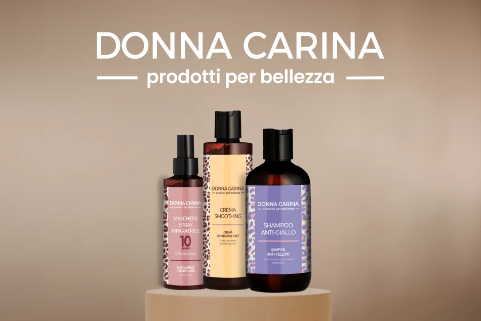 Produsele Donna Carina – calitate profesională pentru îngrijirea părului, în magazinul nostru online
